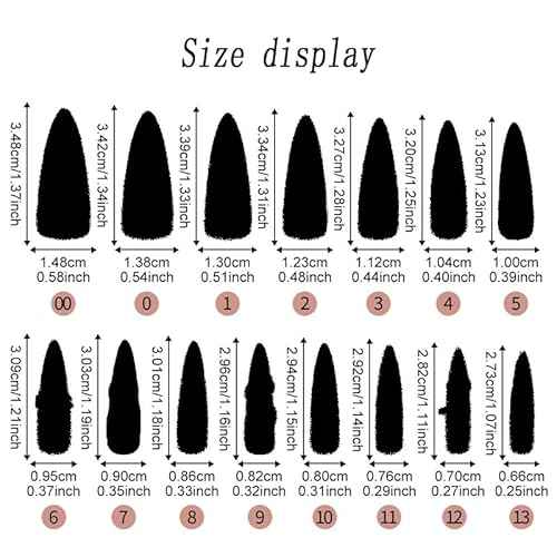 Press on Nails, 24 pcs French Press on Nails, Fake Ombre, Acrylic ons Glossy False Full Cover Glue on Soft Gel Stick on, for Women