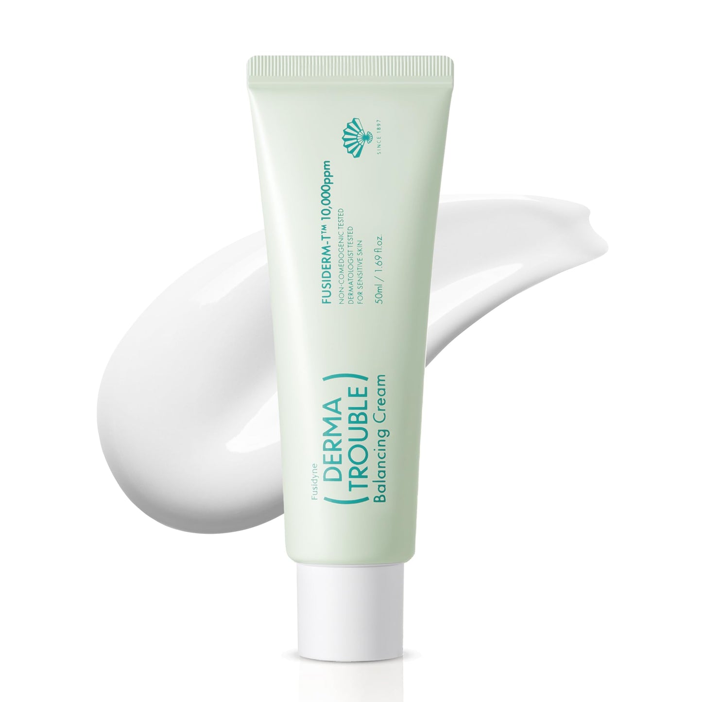 FUSIDYNE Derma Trouble Balancing Cream 1.7 fl oz, Fusiderm-T 10,000ppm