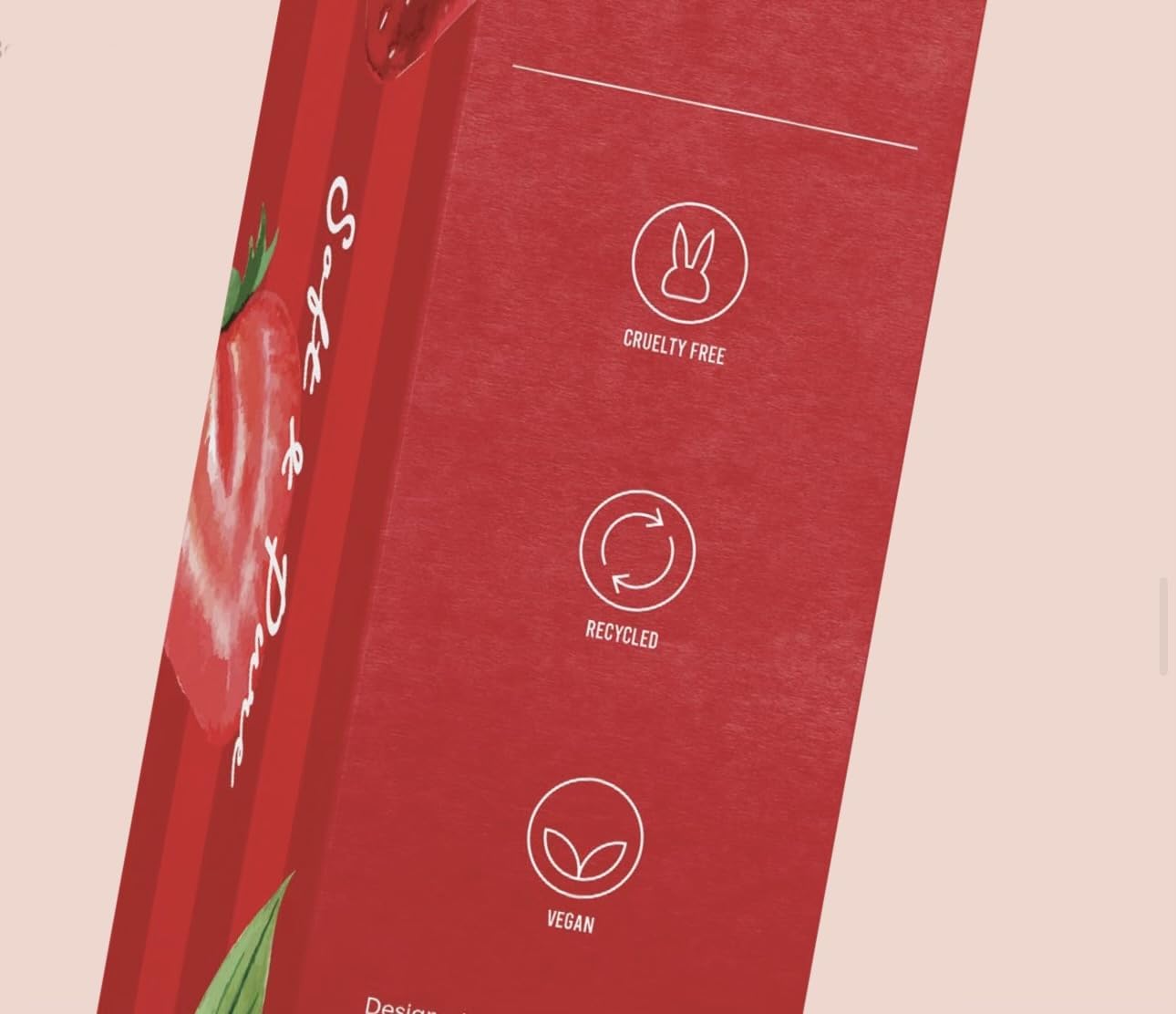 PURIFLOSS Premium Expanding Woven Dental Floss, PTFE & PFAS Free, Sweet Strawberry, Eco-Friendly, Vegan, Cruelty-Free, Dentist Recommended, Teen & Kid Friendly (33 Yards)