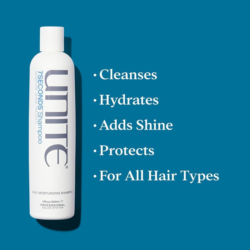 UNITE 7SECONDS Shampoo - Lightweight Daily Cleanser for Shine & Color Protection | 10 Fl Oz