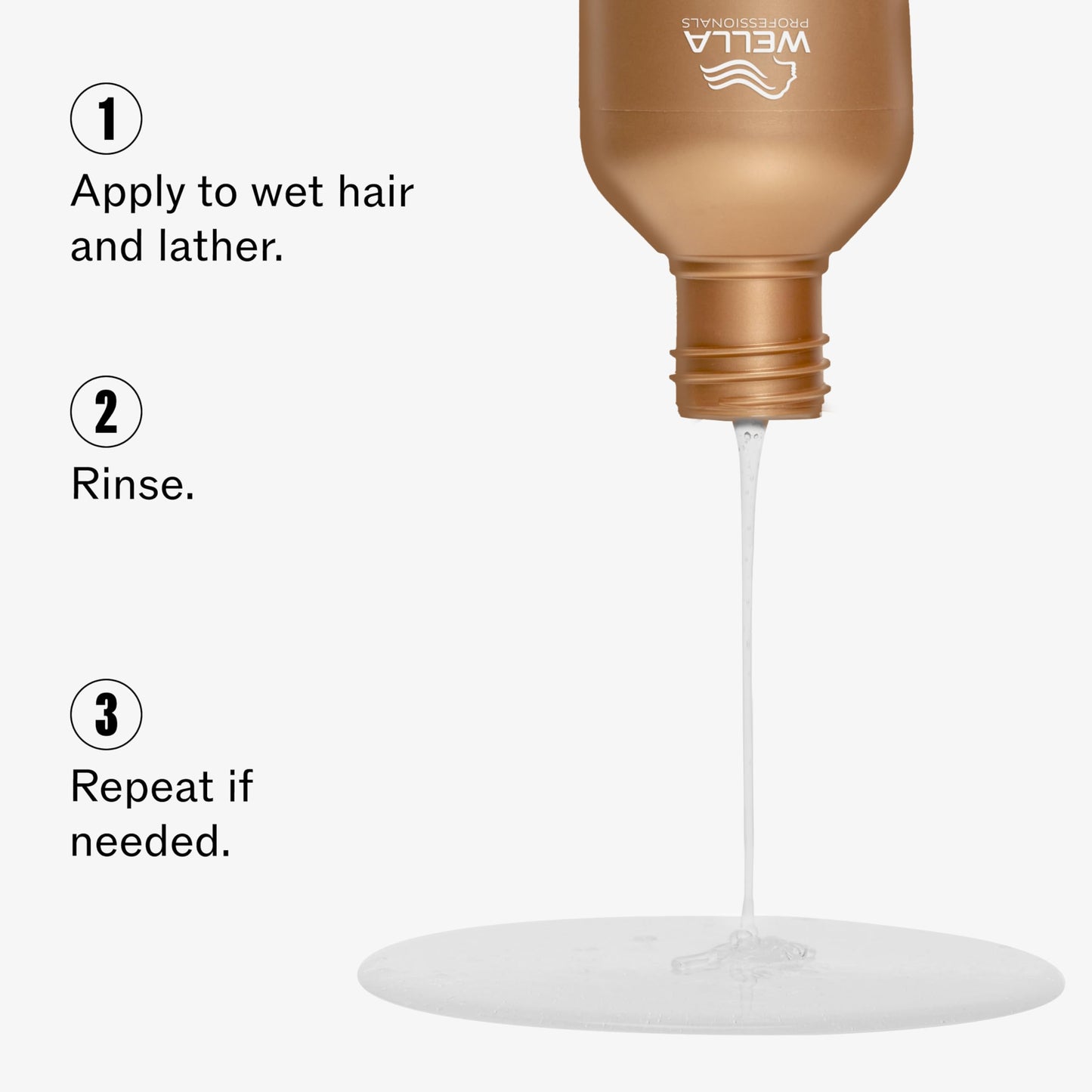 Wella Professionals ULTIMATE SMOOTH Shampoo for Dry, Dull & Frizzy Hair | With Squalane & Omega 9 | 33.8 Fl Oz