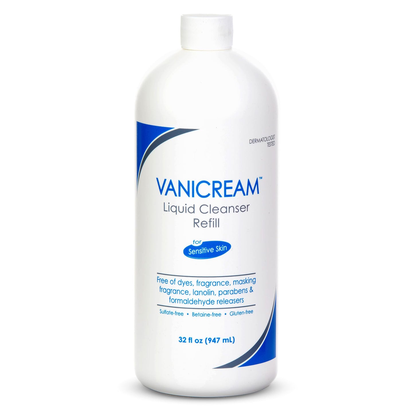 Vanicream Liquid Cleanser Refill, for Sensitive Skin, 32 FL OZ Bottle