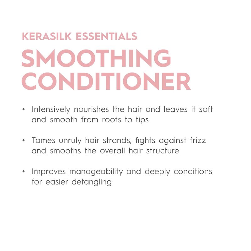 Kerasilk Smoothing Conditioner - Frizz Control & Moisture | 33.8 Fl Oz