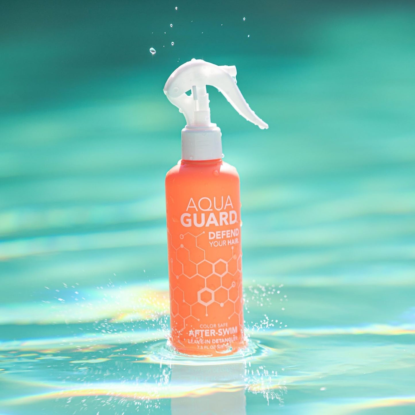 AQUA GUARD After-Swim UV Leave-In Detangler – Quick & Easy Detangling After Every Swim – Paraben & Gluten Free, Vegan, Color Safe