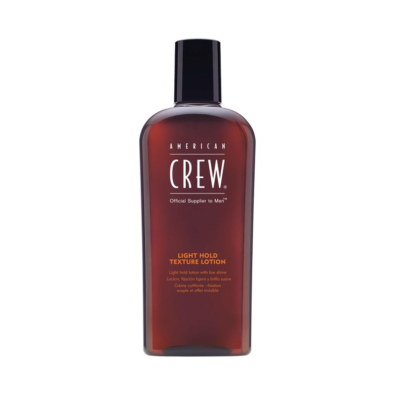 American Crew Men's Hair Texture Lotion, Lightweight, Light Hold for Fine & Thin Hair, Natural Finish & Low Shine, 8.4 fl oz