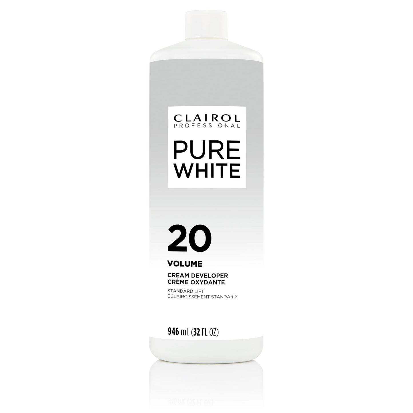 Clairol Professional Pure White 20 Volume Crème Developer, 32 oz.
