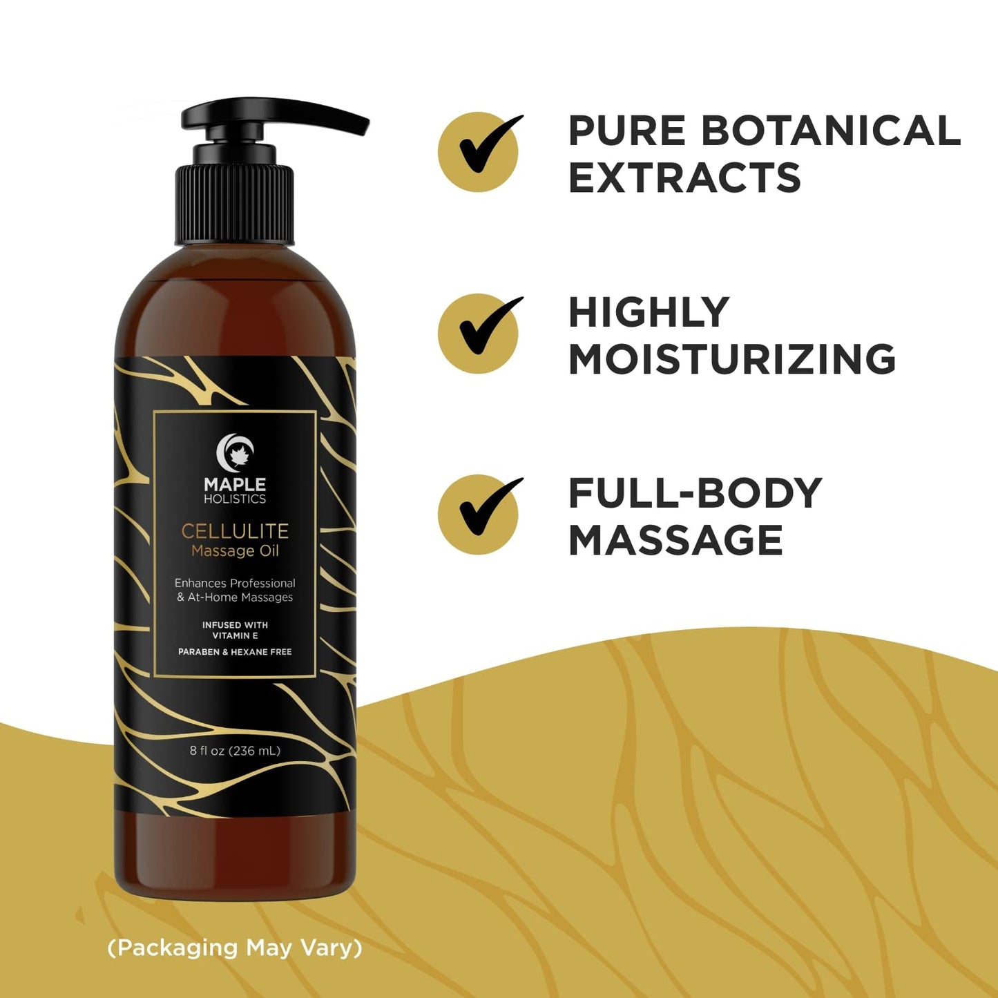 Anti Cellulite Cream and Massage Oil - Skin Firming Hot Cream Pack of 2 and Cellulite Oil for Men and Women with Essential Oils - Advanced Cellulite Massage Oil and Cream for Thighs and Butt
