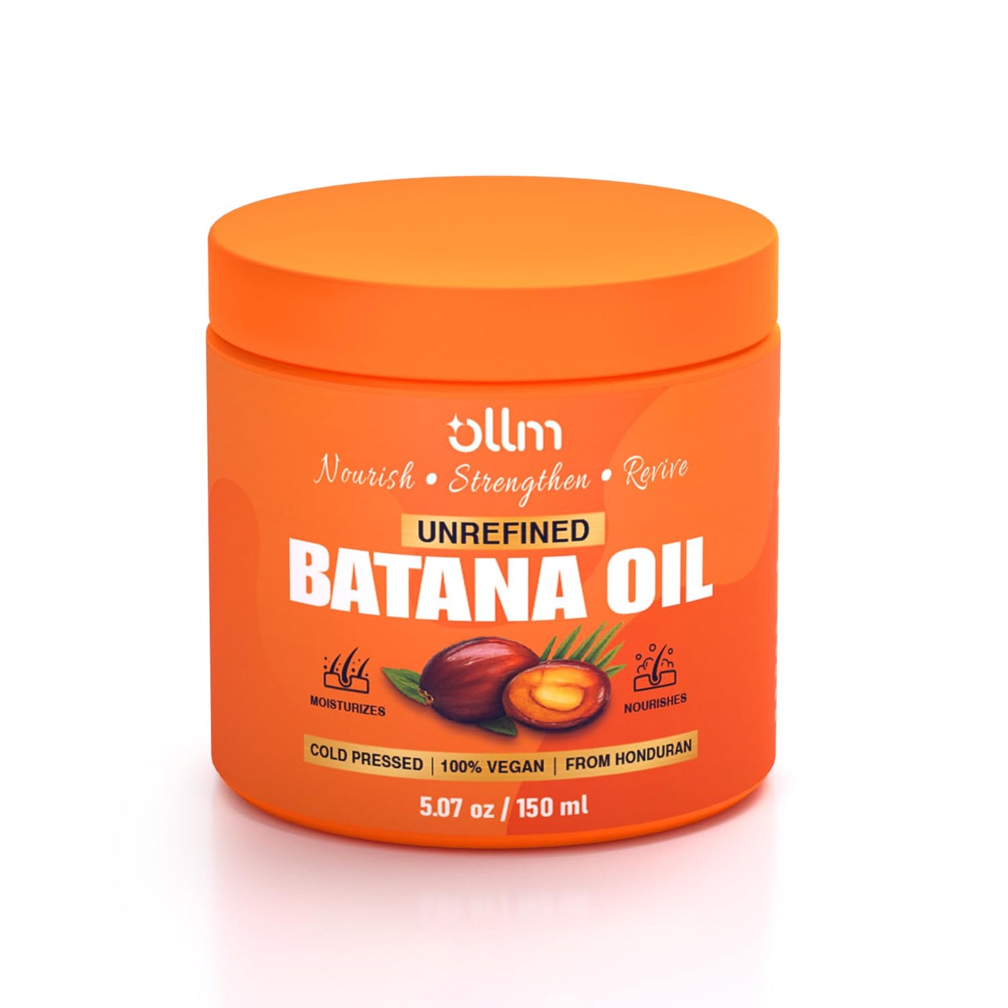 Raw Batana Oil for Hair Growth - Organic 5oz Formula for Curly Hair Repair | Ideal for Latina Women Ages 25-35