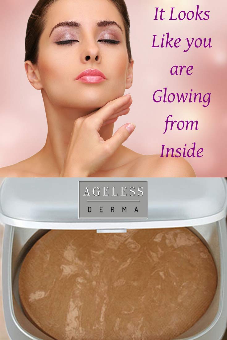 Baked Mineral Makeup Blush with Botanical Extracts - Guava Swirl | Natural Glow Highlighter