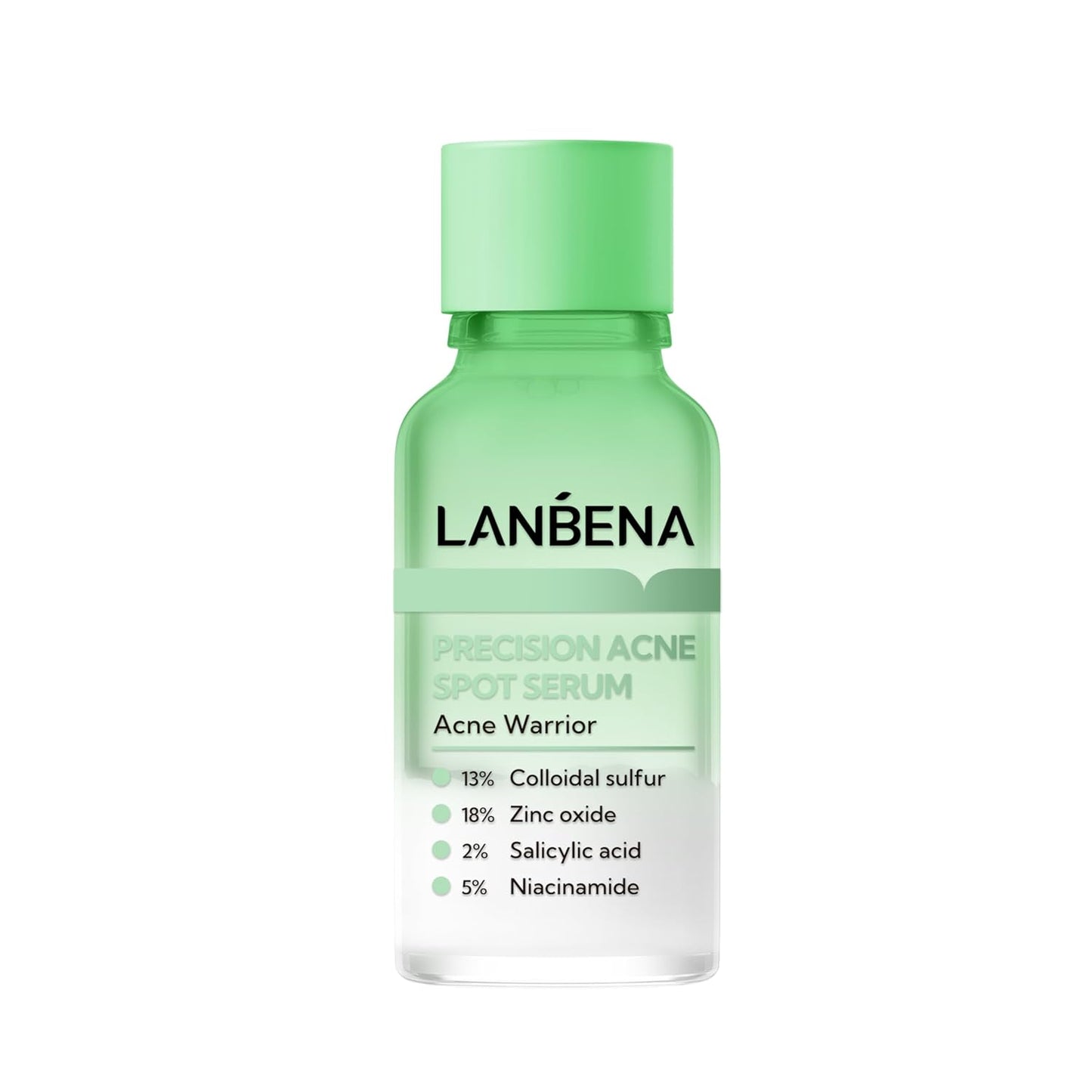 LANBENA Acne Spot Treatment Serum - Overnight Drying Lotion for Pimples & Blemishes | 1 Fl Oz
