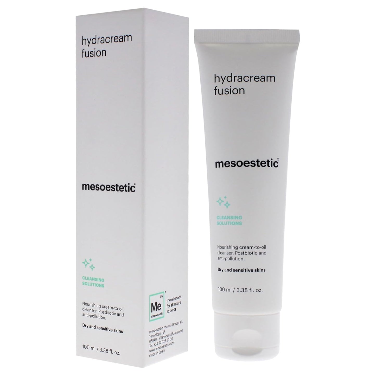 Hydracream Fusion - Unisex Moisturizing Cream for All Skin Types | 3.38 oz