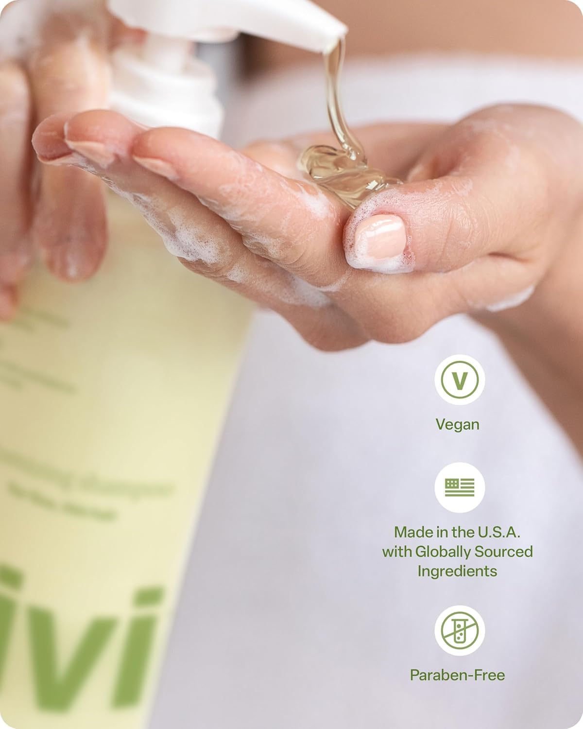 divi Volumizing Shampoo for Fine, Thin Hair with Postbiotics | 34 fl oz