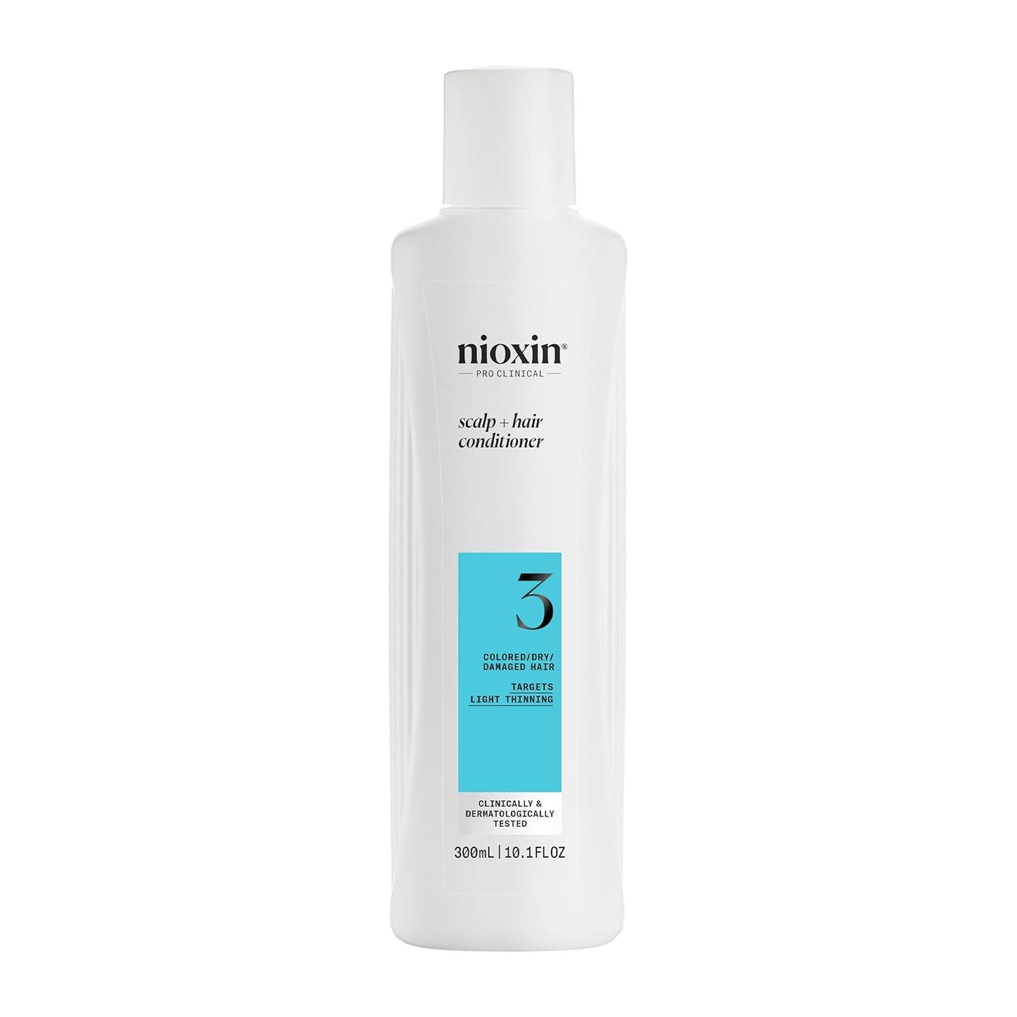 Nioxin System 3 Scalp & Hair Thickening Conditioner - Nourish Colored, Dry & Damaged Hair | Infused with Niacinamide & Biotin | Promotes Vibrant Color & Vitality