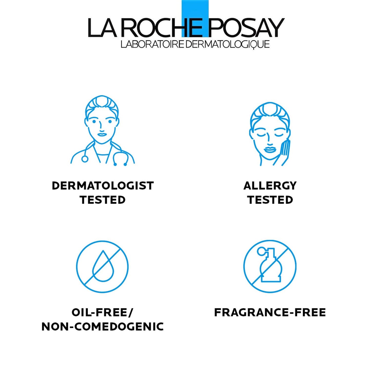 La Roche-Posay Effaclar Medicated Gel Cleanser, 2% Salicylic Acid Cleanser + LHA + Glycerin, Dermatologist Tested Foaming Acne Face Wash, Clear & Prevent Acne Breakouts, Oil Free, Targets Excess Oil