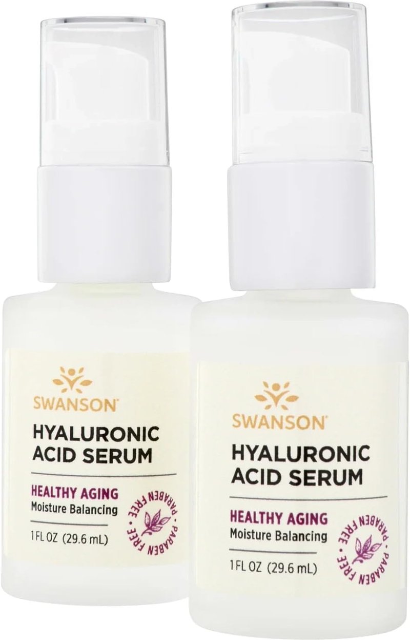 Hyaluronic Acid Serum - Hydrating Skin Care Solution | 1 fl oz (2 Pack)