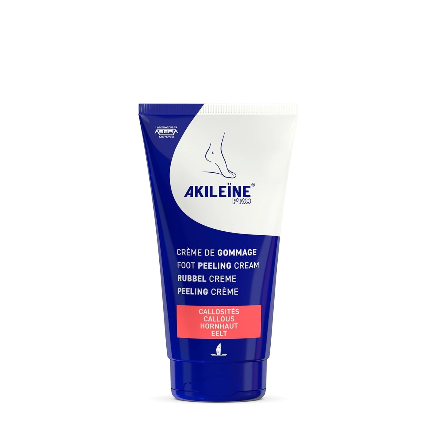 Foot Peeling Gommage Cream for Dry, Callused Feet - 150ml Exfoliating Treatment