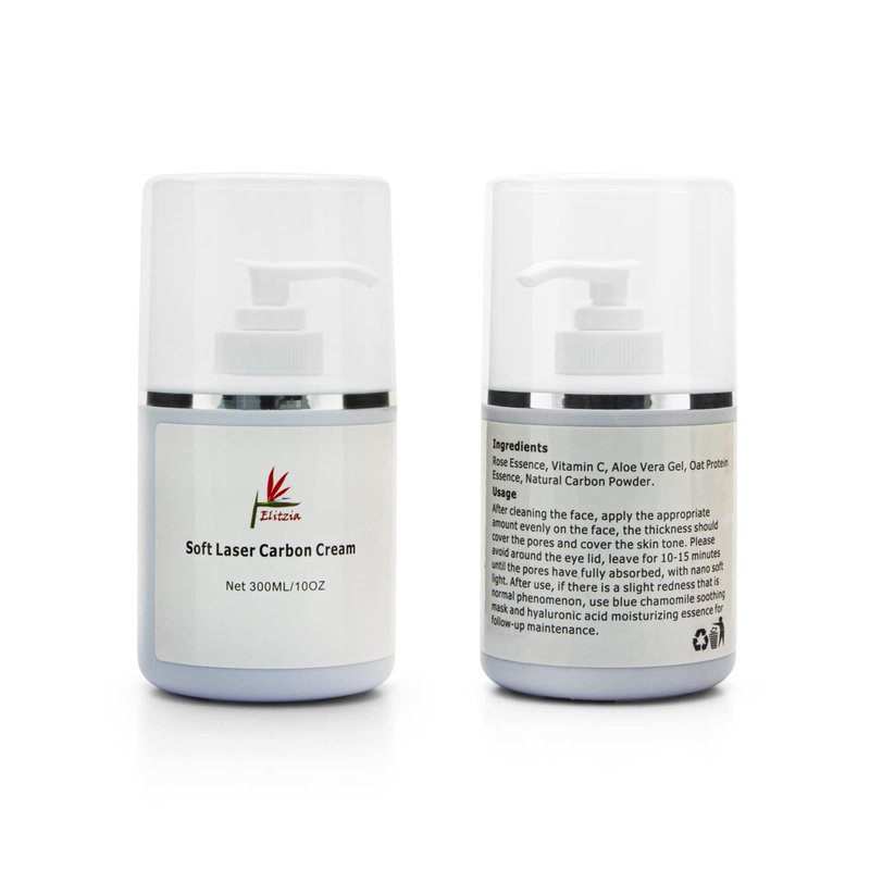 Elitzia Skin Care Carbon Peel Gel Rejuvenation Black Face Doll Facial Skin Deep Cleaning Cream 10.15fl.oz ETBDF30