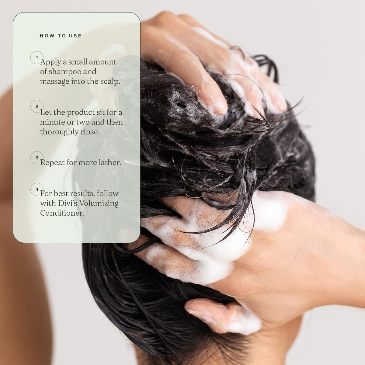 divi Volumizing Shampoo for Fine, Thin Hair with Postbiotics | 34 fl oz