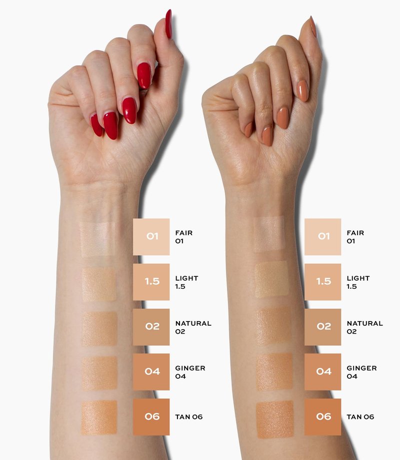 MAKE Beauty Skin Tint – Sheer to Medium Coverage with a Natural Radiant Finish. Lightweight, Smoothing Formula with Niacinamide and Adenosine. Diffusion Dew – 02 Neutral