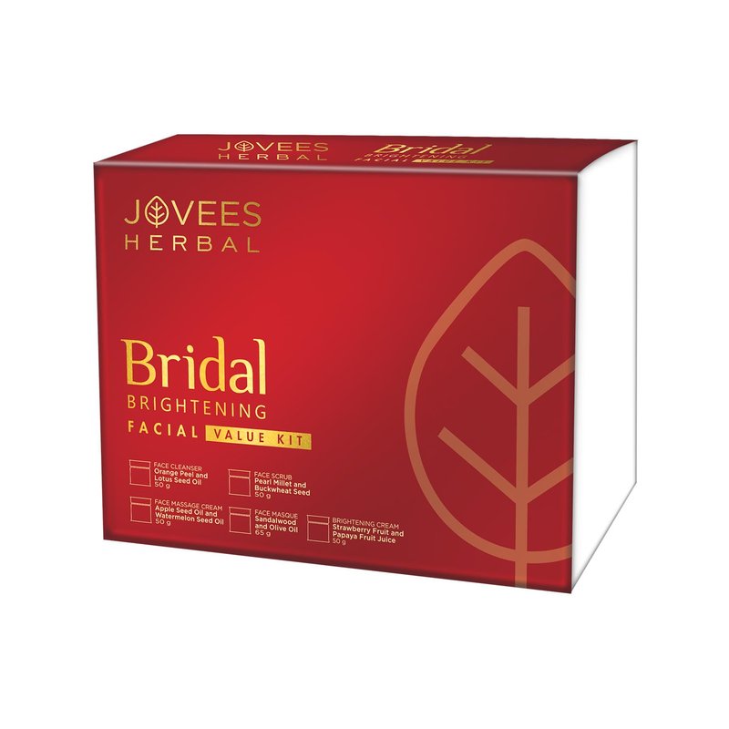 Bridal Brightening Facial Value Kit - Jovees Herbals | Natural Glow Essentials