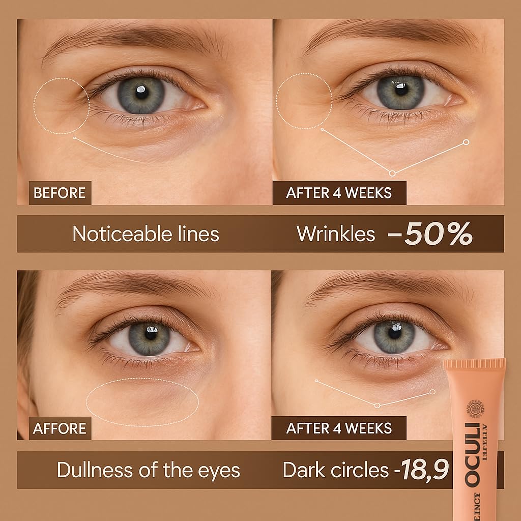 DR. TAGY Under Eye Cream – Dark Circle & Puffiness Treatment – Hydrating & Rejuvenating Formula with Alpha-Arbutin, Vitamin C, Hyaluronic Acid & Peptides – Revitalizing & Firming – 30ml