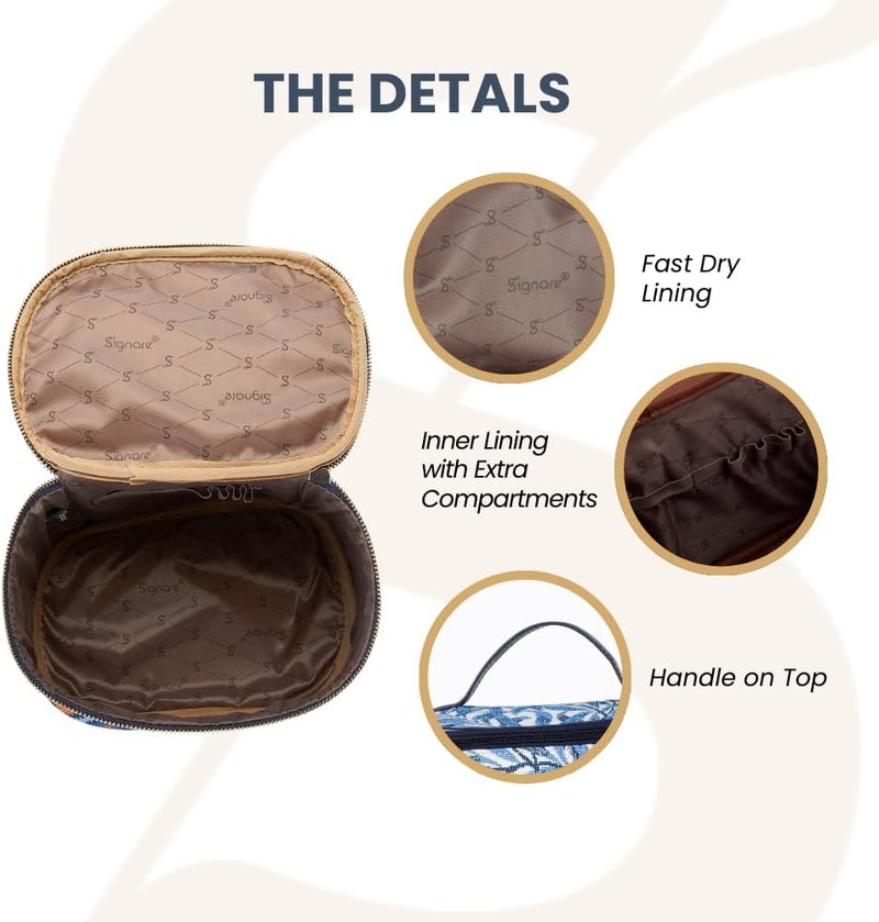 Vanity Bag for Women - Stylish Toiletry & Makeup Case | 14 Unique Designs