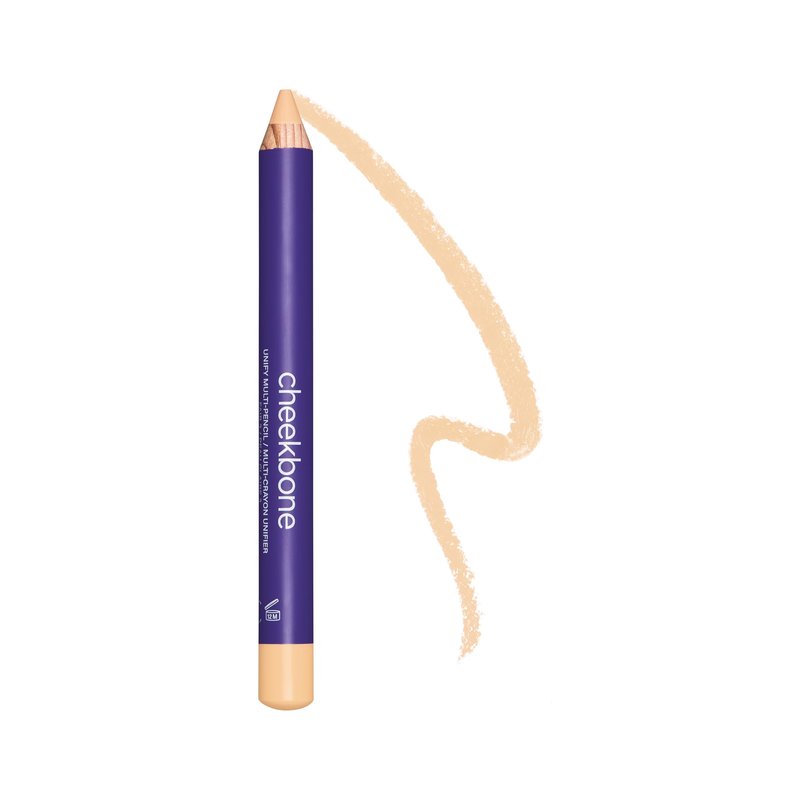 Cheekbone Unify Complexion Multi Pencil, 3 Fair, Creamy Multi-Use Face Stick for Concealing, Brightening & Sculpting, Buildable, Lightweight Formula, Vegan & Cruelty Free, 0.1 oz.