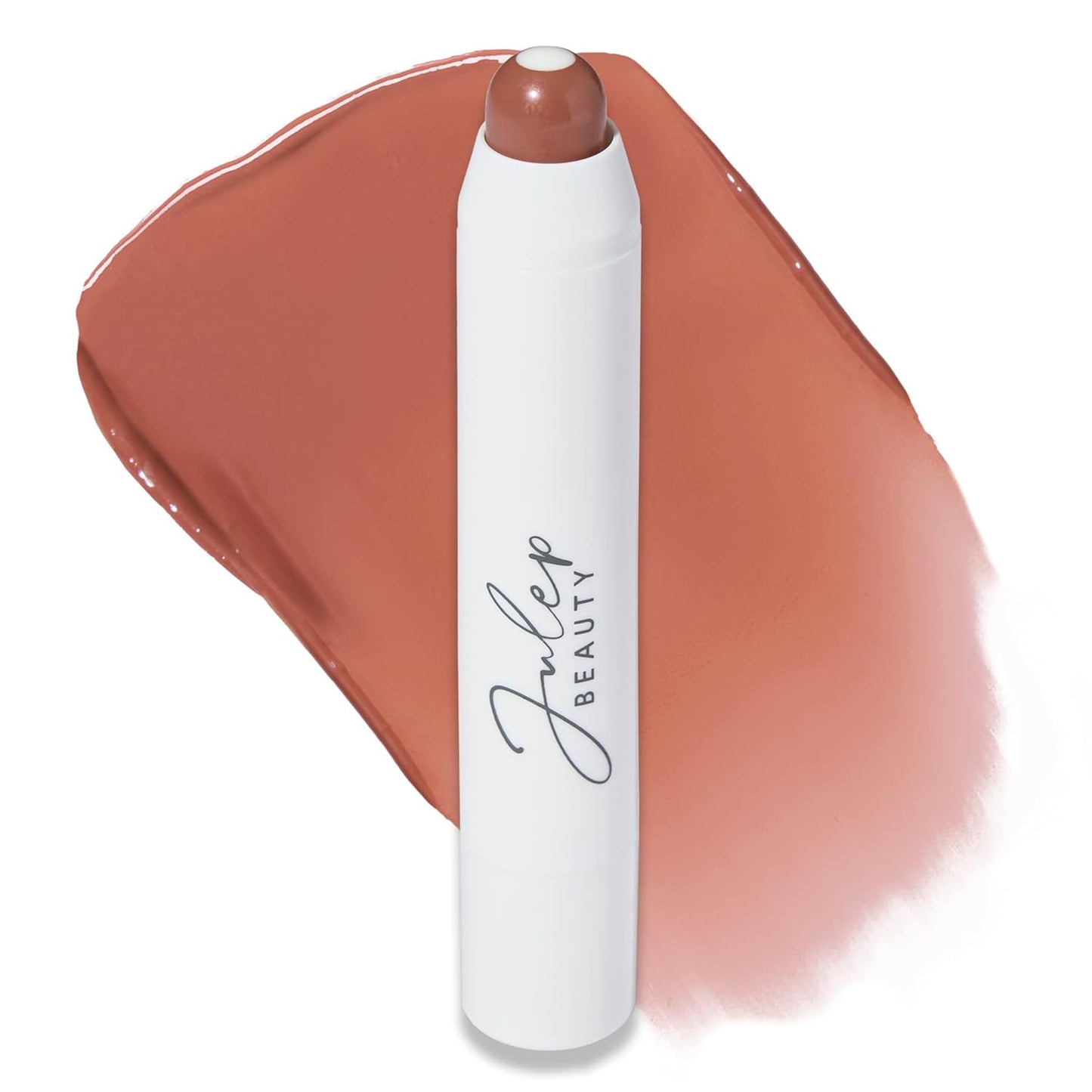 Julep Tinted Lip Balm - Cashmere Nude, Buildable Color, Hydrating Vitamin E & Sunflower Butter | Vegan, Long-Lasting Gloss Finish
