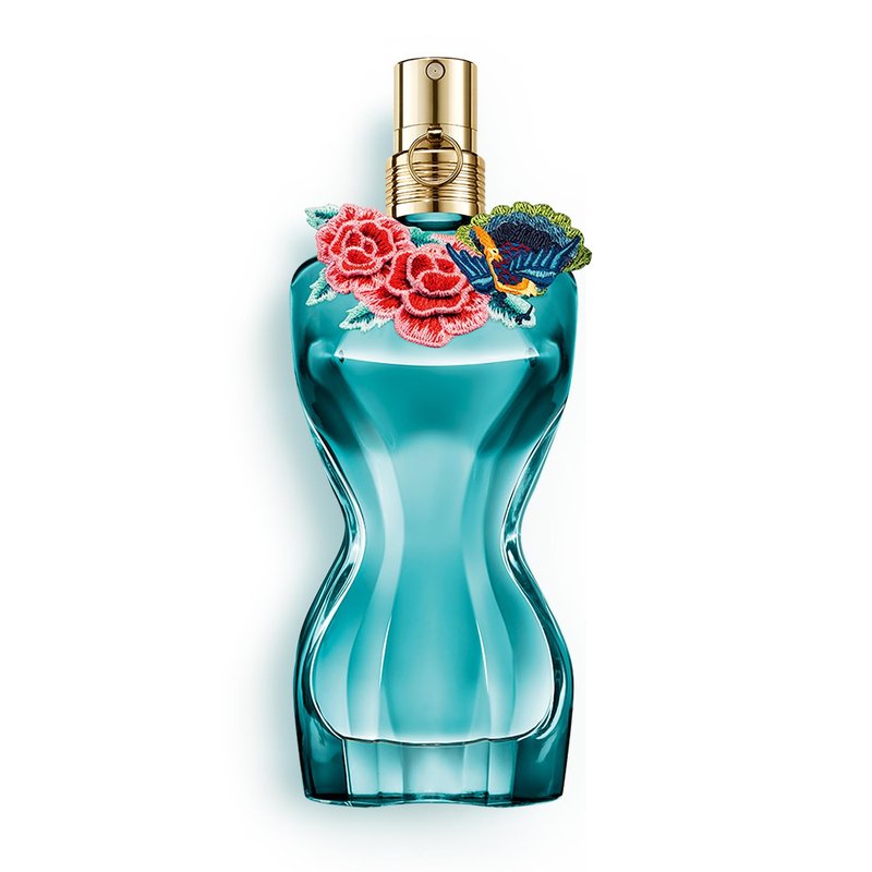 Jean Paul Gaultier La Belle Paradise Garden Eau de Parfum for Women - Long Lasting Floral Amber Womens Perfume with Blue Water Lily, Iris & Vanilla - Designer Fragrance Spray, 1.7 oz