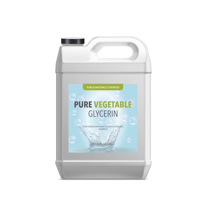Pure Original Ingredients Vegetable Glycerin (64 fl oz) Food Grade, Vegan, Hypoallergenic Moisturizer