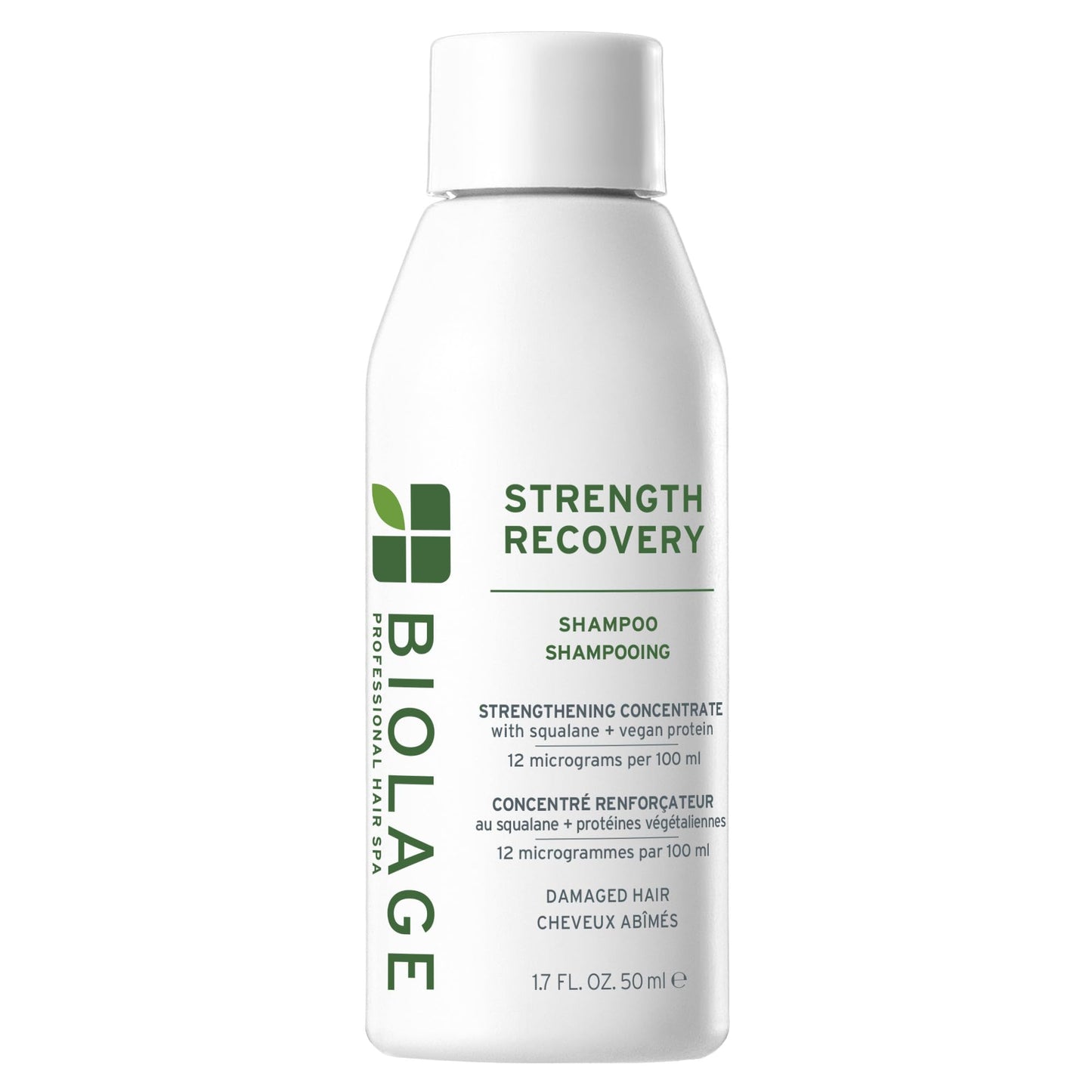 Biolage Strength Recovery Shampoo – For Damaged Hair, 1.7 oz