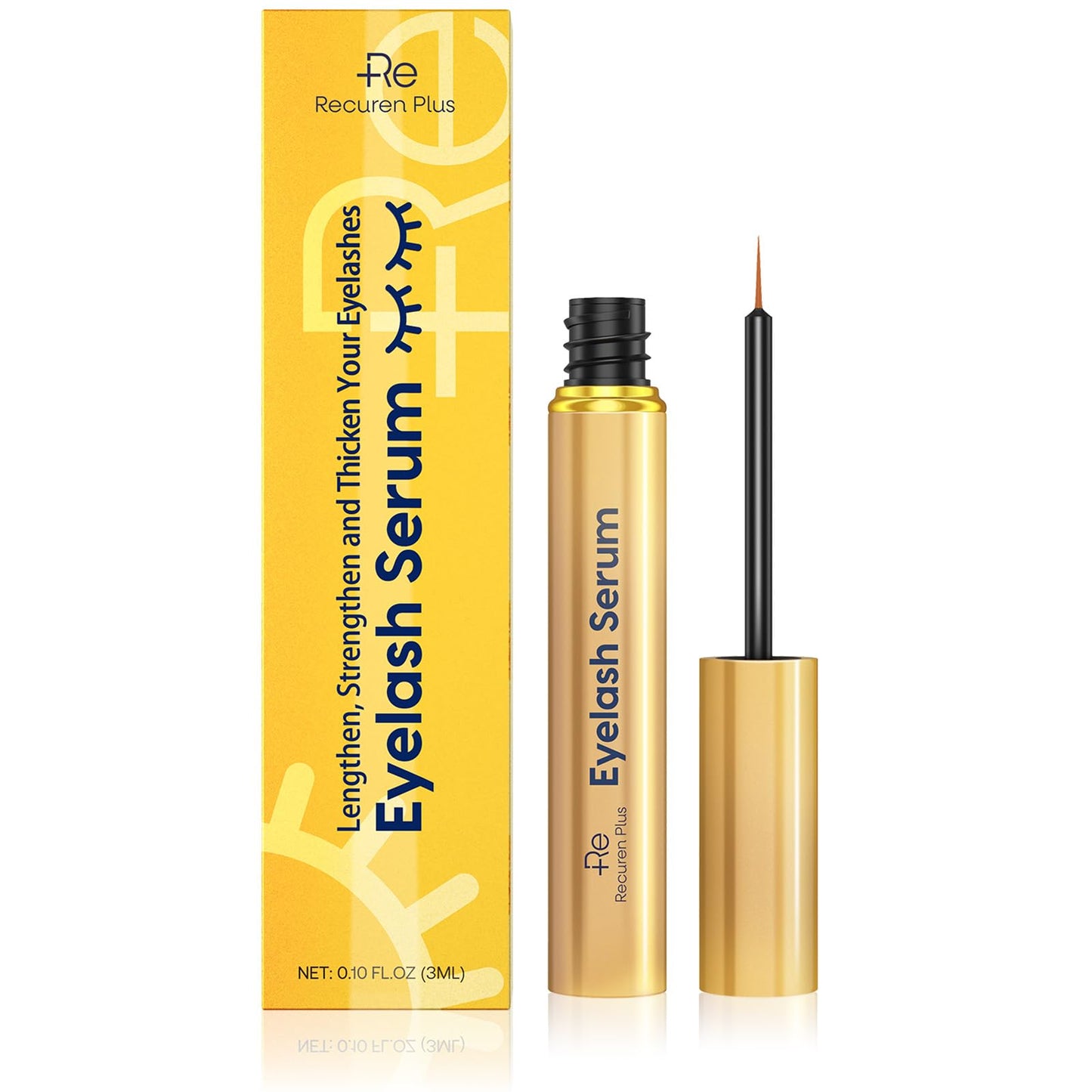 Premium Eyelash Growth Serum: Advanced Vegan Formula for Longer Thicker Lashes
