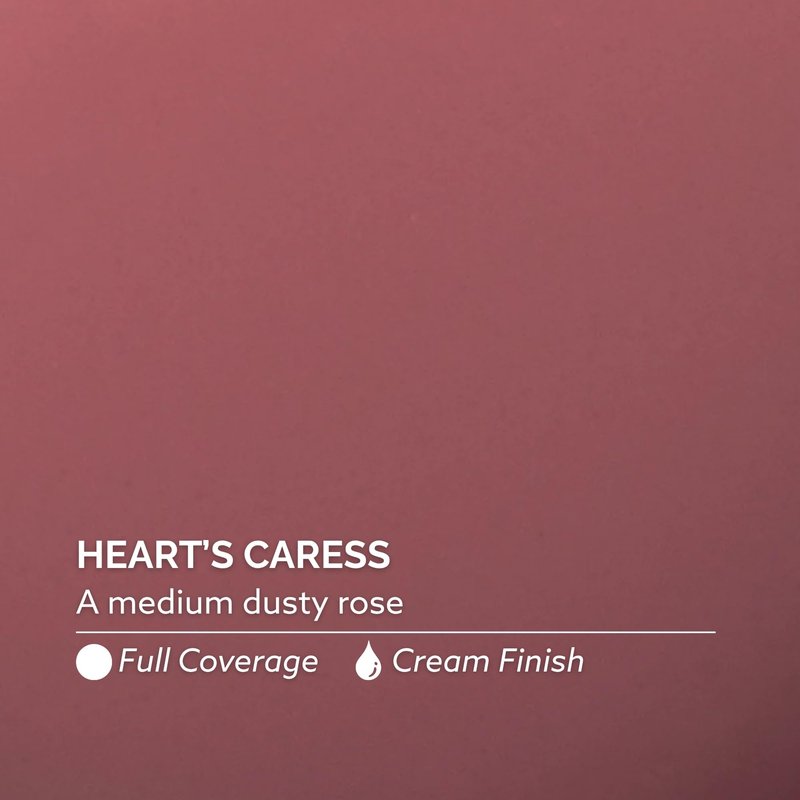 Dazzle Dry Nail Lacquer (Step 3) - Heart's Caress - A medium dusty rose. Full coverage cream. (0.5 fl oz)