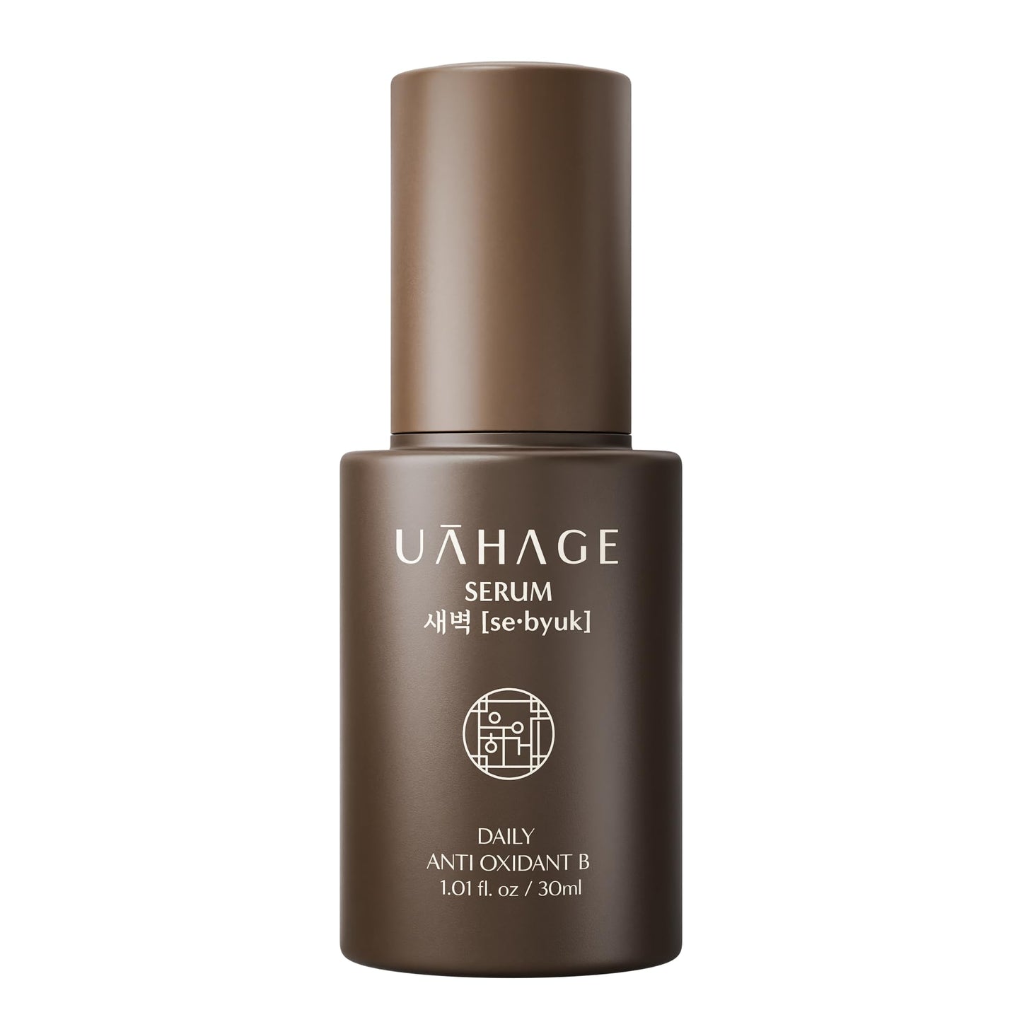 UAHAGE Sebyuk Serum Daily Antioxidant B - Deep Hydration and Nutrition, Vegan Korean Skincare with Glutathione, Niacinamide, Black Tea Extract, Panthenol, Macadamia Oil, Trehalose (30ml / 1.01 fl.oz)