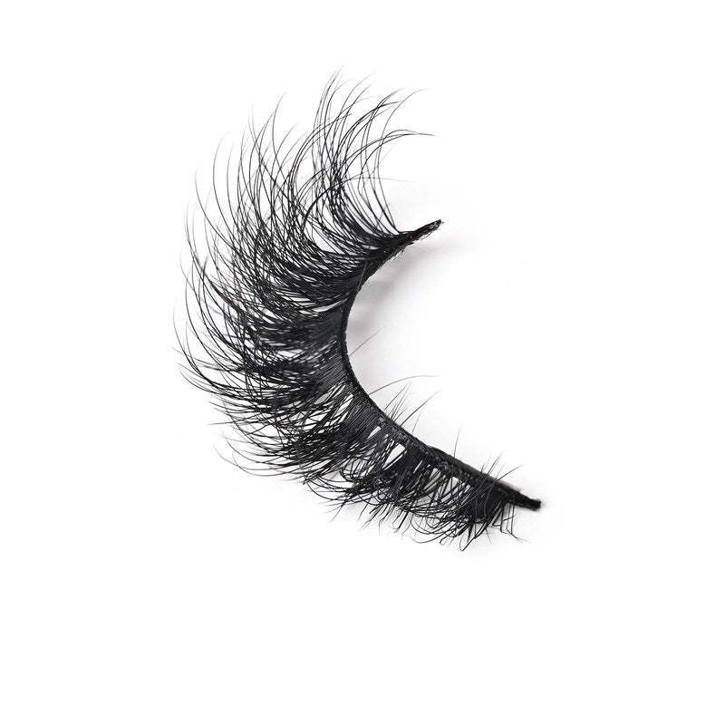 Natural Manga Eyelashes Cat Eye Lashes Spiky Eyelash That Look Like Extensions Strip Lashes Wispy Eyelashes Soft 17mm Foxy Eyelash by Yaiseiko
