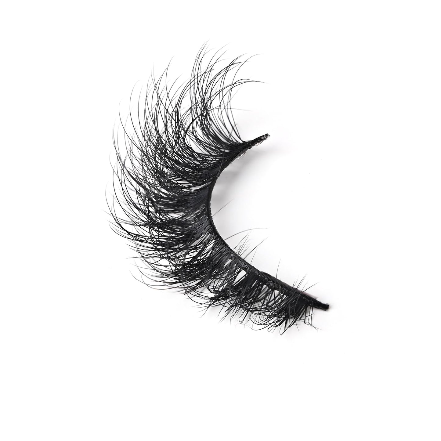 Natural Manga Eyelashes Cat Eye Lashes Spiky Eyelash That Look Like Extensions Strip Lashes Wispy Eyelashes Soft 17mm Foxy Eyelash by Yaiseiko