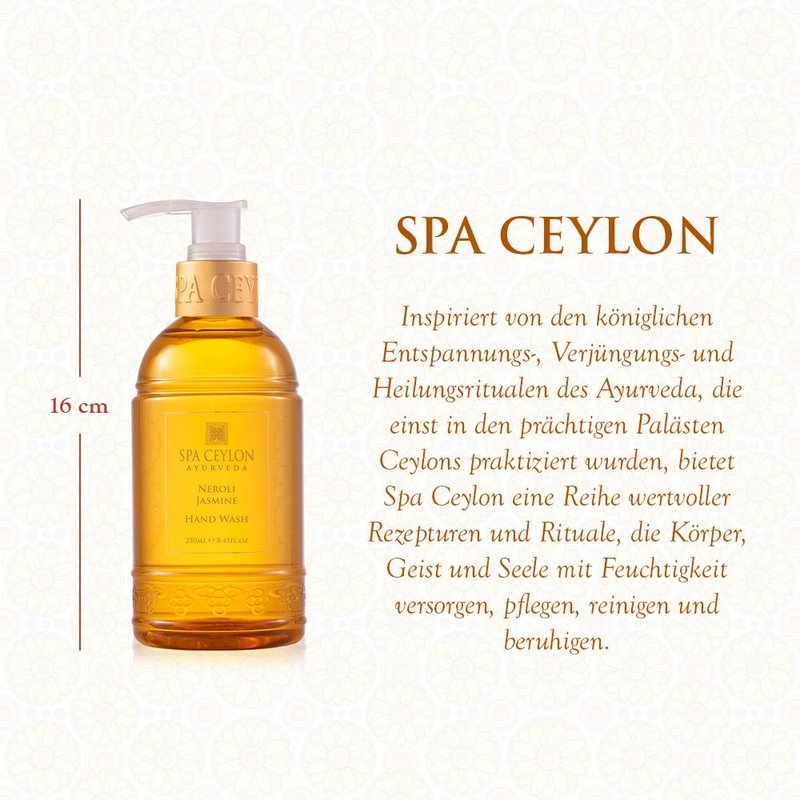 Neroli Jasmine Gentle Hand Wash - Hydrating Floral Hand Care for Soft Skin | Luxury 10.1 oz