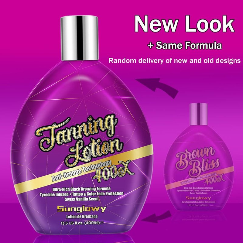 Indoor Tanning Lotion - Bronzer for Fast Dark Tan | DHA-Free Vanilla, 13.5 Fl. Oz