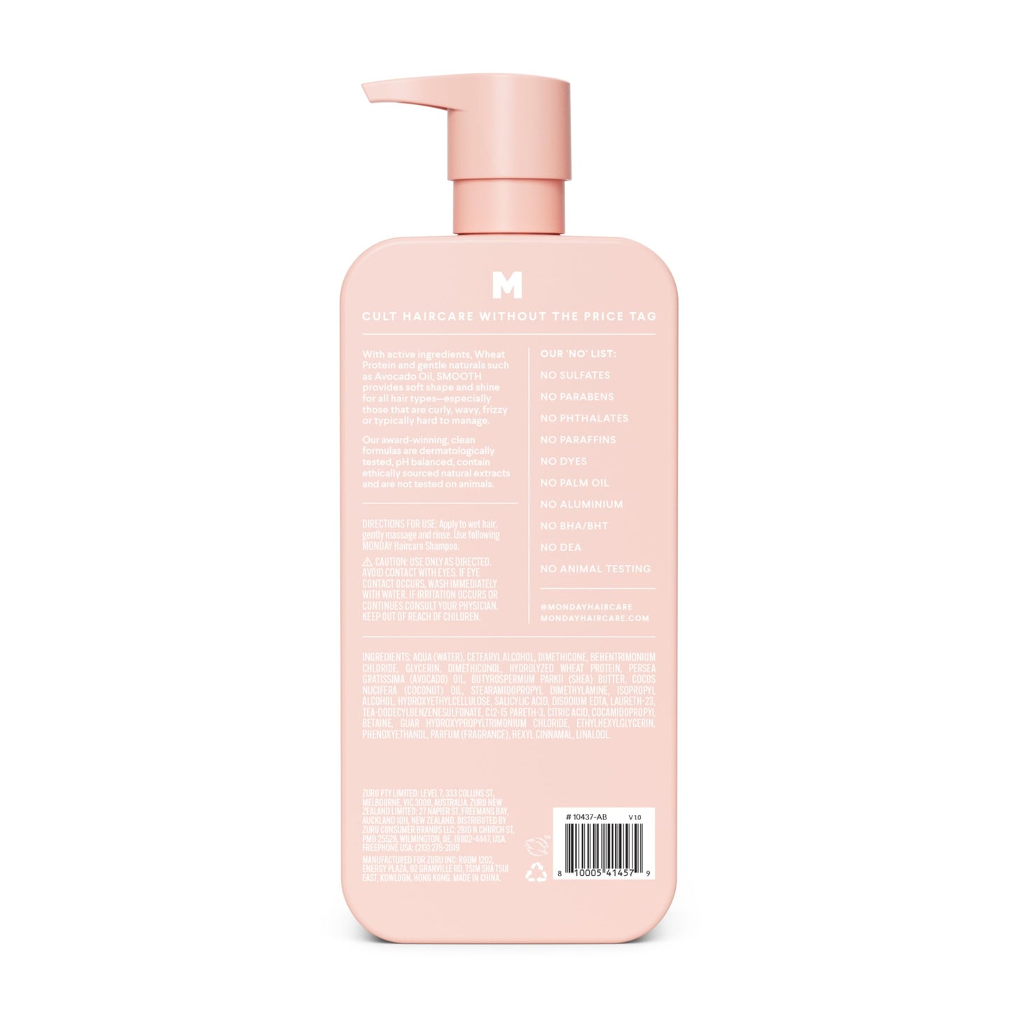 MONDAY SMOOTH CONDITIONER 798ML (Pack of 2)