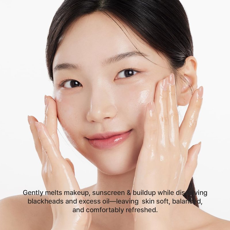 ARENCIA Pore Melt Cleansing Oil - Non-Comedogenic Makeup Remover with Rice Amino Acids & Vitamin E | 6.76 fl oz