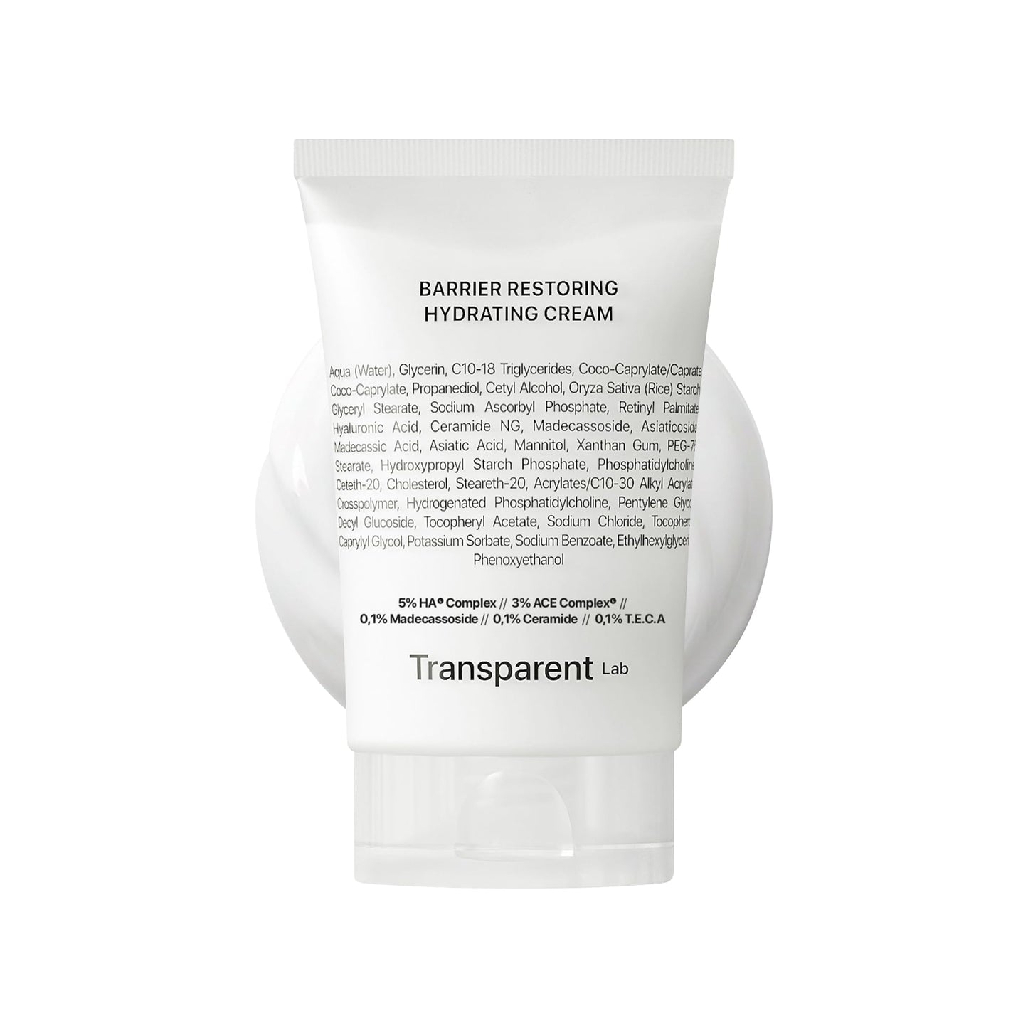 Transparent Lab BARRIER RESTORING HYDRATING CREAM - Ultra Hydrating Face Cream
