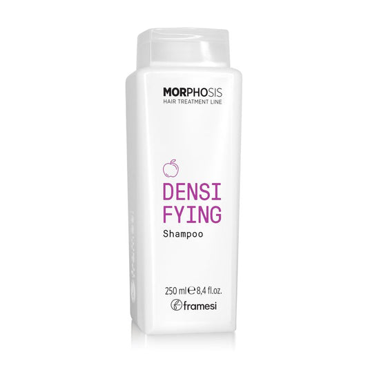 Framesi Morphosis Densifying Shampoo - Volumizing Shampoo for Thinning Hair - Sensitive Scalp Shampoo - Helps Improve Hair Resilience - Strengthening with Tri-C-Peptides - Sulfate Free (8.4 Fl Oz)
