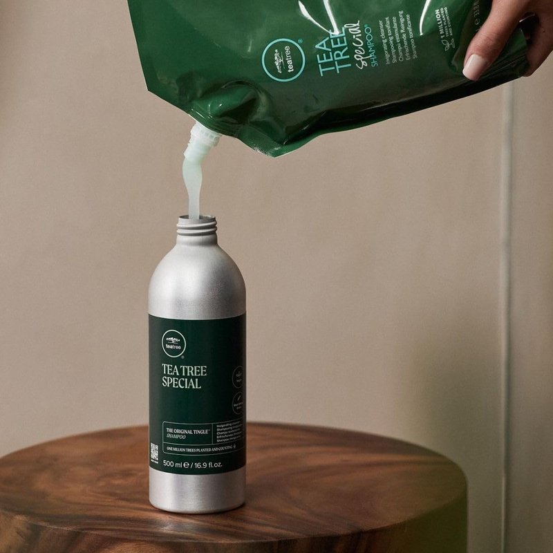 Tea Tree Special Conditioner Aluminum Bottle, Detangles, Smooths + Softens, For All Hair Types, 16.9 fl. oz