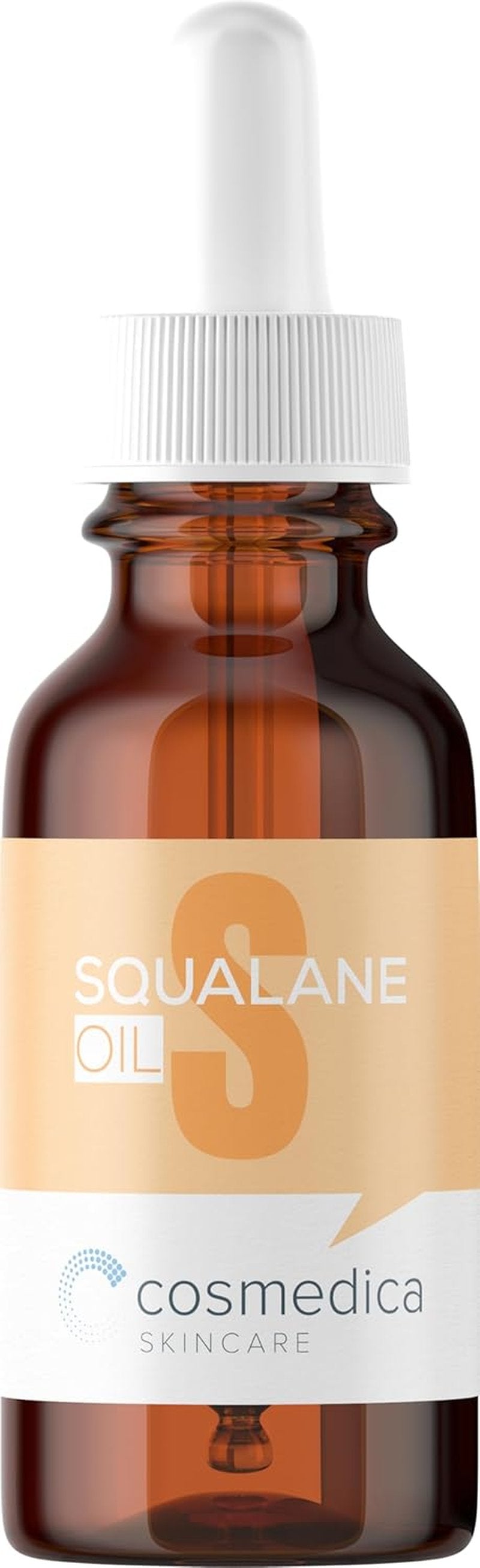 Cosmedica Skincare Squalane Oil - 100% Pure Olive-Derived Moisturizer for Soft, Balanced Skin | Hypoallergenic, Vegan - 1 Fl Oz