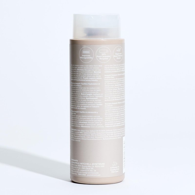 Paul Mitchell Awapuhi Shampoo, Balances Moisture + Adds Shine, For All Hair Types, Especially Fine + Static-Prone Hair, 2.5 fl. oz.