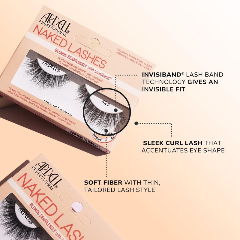 Naked Lashes 425 - Natural Look False Eyelashes | Pack of 2
