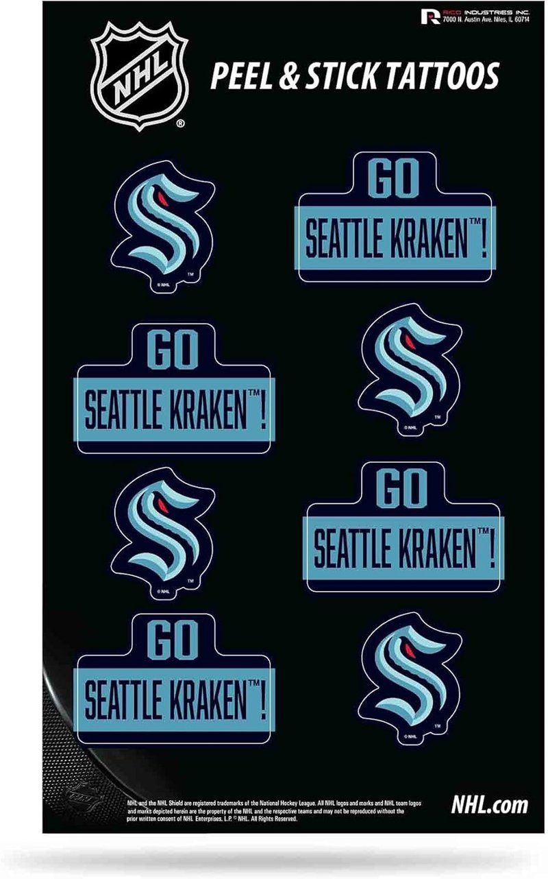 Colorado Avalanche Temporary Tattoos - Peel & Stick Eye Black for Game Day | NHL Hockey Fan Gear