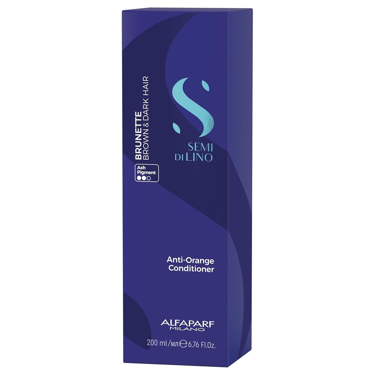 Alfaparf Milano Anti-Orange Conditioner - Neutralizes Brassiness for Brown & Chestnut Hair | 200ml