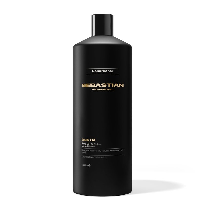 Sebastian Professional Dark Oil Smooth and Shine Conditioner | Infused with Jojoba & Argan Oil | 33.8 fl oz | Packaging May Vary