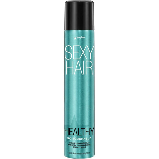 SexyHair Touchable Weightless Hairspray - Light Hold & Shine for All Hair Types